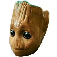 Фотография 3D кружка Малыш Грут (Guardians of the Galaxy - Baby Groot, 3D Sculpted) [=city]